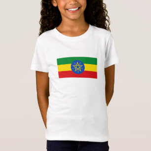 Vlag van Ethiopië T-shirt