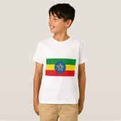 vlag van Ethiopië T-shirt (Voorkant volledig)
