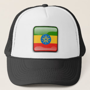 vlag van Ethiopië Trucker Pet