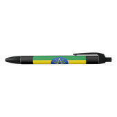 vlag van Ethiopië Zwarte Inkt Pen (Bovenkant)