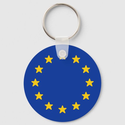 Vlag van Europa Sleutelhanger (Voorkant)