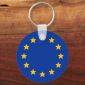 Vlag van Europa Sleutelhanger (Voorkant)