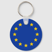 Vlag van Europa Sleutelhanger (Achterkant)