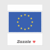 Vlag van Europa Sticker (Vel)