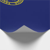 Vlag van Evansville (Indiana) Cadeaupapier (Hoek)