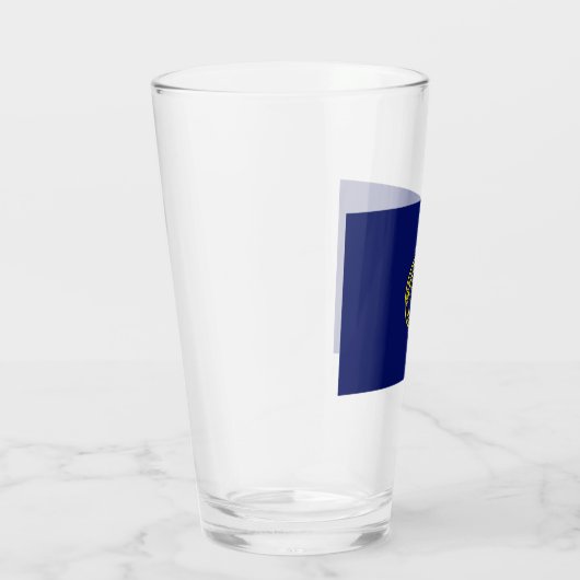 Vlag van Evansville (Indiana) Glas (Rechts)