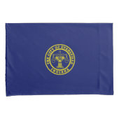 Vlag van Evansville (Indiana) Kussensloop (Voorkant-Rechts)