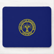 Vlag van Evansville (Indiana)
