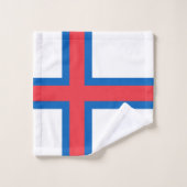 Vlag van Faeröer Bad Handdoek (Wasdoekje)