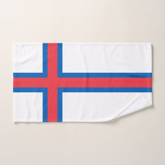 Vlag van Faeröer Bad Handdoek (Handdoek)