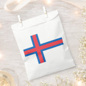 Vlag van Faeröer Bedankzakje (Geknipt)