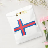 Vlag van Faeröer Bedankzakje (Gezegeld)
