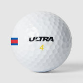 Vlag van Faeröer Golfballen (Logo)