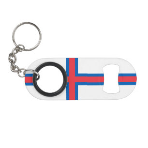 Vlag van Faeröer Mini Flessenopener