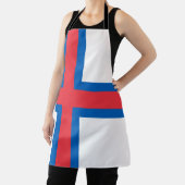 Vlag van Faeröer Schort (Insitu)