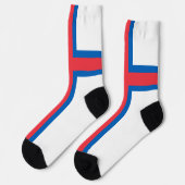 Vlag van Faeröer Sokken (Links)