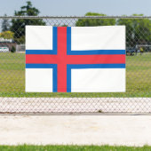 Vlag van Faeröer Spandoek (Insitu)