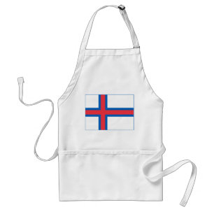 Vlag van Faeröer Standaard Schort