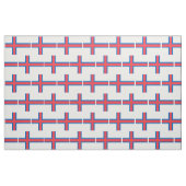 Vlag van Faeröer Stof (Fat Quarter)