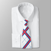 Vlag van Faeröer Stropdas (Gebonden)