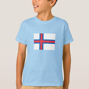 Vlag van Faeröer T-shirt
