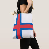 Vlag van Faeröer Tote Bag (Dichtbij)