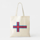 Vlag van Faeröer Tote Bag (Achterkant)