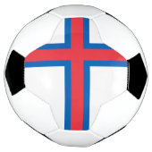 Vlag van Faeröer Voetbal (Gedraaid)