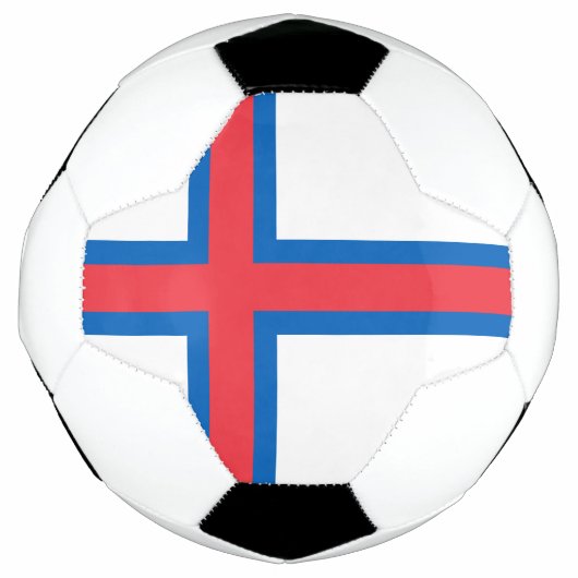 Vlag van Faeröer Voetbal (Voorkant)