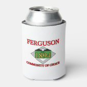 Vlag van Ferguson, Missouri Blikjeskoeler (Blikje Voorkant)