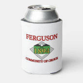 Vlag van Ferguson, Missouri Blikjeskoeler (Blikje Achterkant)
