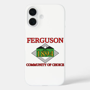 Vlag van Ferguson, Missouri iPhone 16 Hoesje