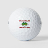 Vlag van Ferguson, Missouri Golfballen (Voorkant)
