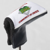 Vlag van Ferguson, Missouri Golfheadcover (3/4 voorkant)