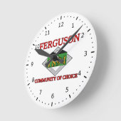 Vlag van Ferguson, Missouri Ronde Klok (Hoek)