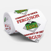 Vlag van Ferguson, Missouri Stropdas (Opgerold)