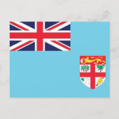 Vlag van Fiji Briefkaart (Voorkant)