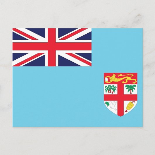 Vlag van Fiji Briefkaart (Voorkant)