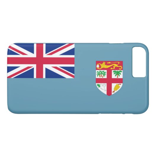 Vlag van Fiji Case-Mate iPhone Case (Achterkant (Horizontaal))