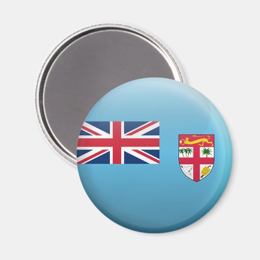 Vlag van Fiji Magneet (Voorkant / Achterkant)