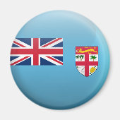 Vlag van Fiji Magneet (Voorkant)