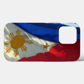 vlag van filipijnen Case-Mate iPhone case (Achterkant (horizontaal))
