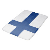 Vlag van Finland Badmat (Gekanteld)