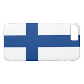 Vlag van Finland Case-Mate iPhone Case (Achterkant (Horizontaal))