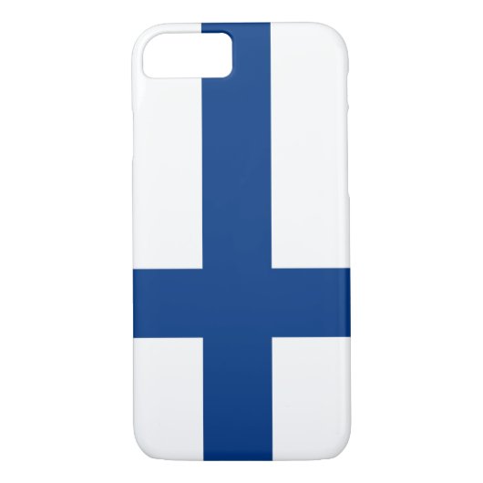 Vlag van Finland Case-Mate iPhone Case (Achterkant)