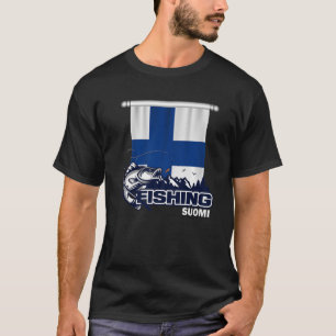 vlag van finland - Gevist in suomi Vist T-shirt