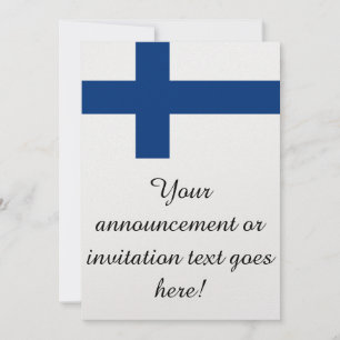 Vlag van Finland Kaart