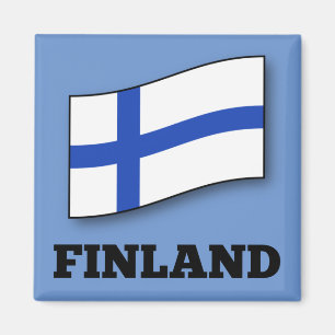 Vlag van Finland Magneet