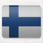 Vlag van Finland. Muismat (Voorkant)