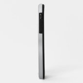 Vlag van Finland op een stalen schedel Case-Mate iPhone Case (Achterkant/links)